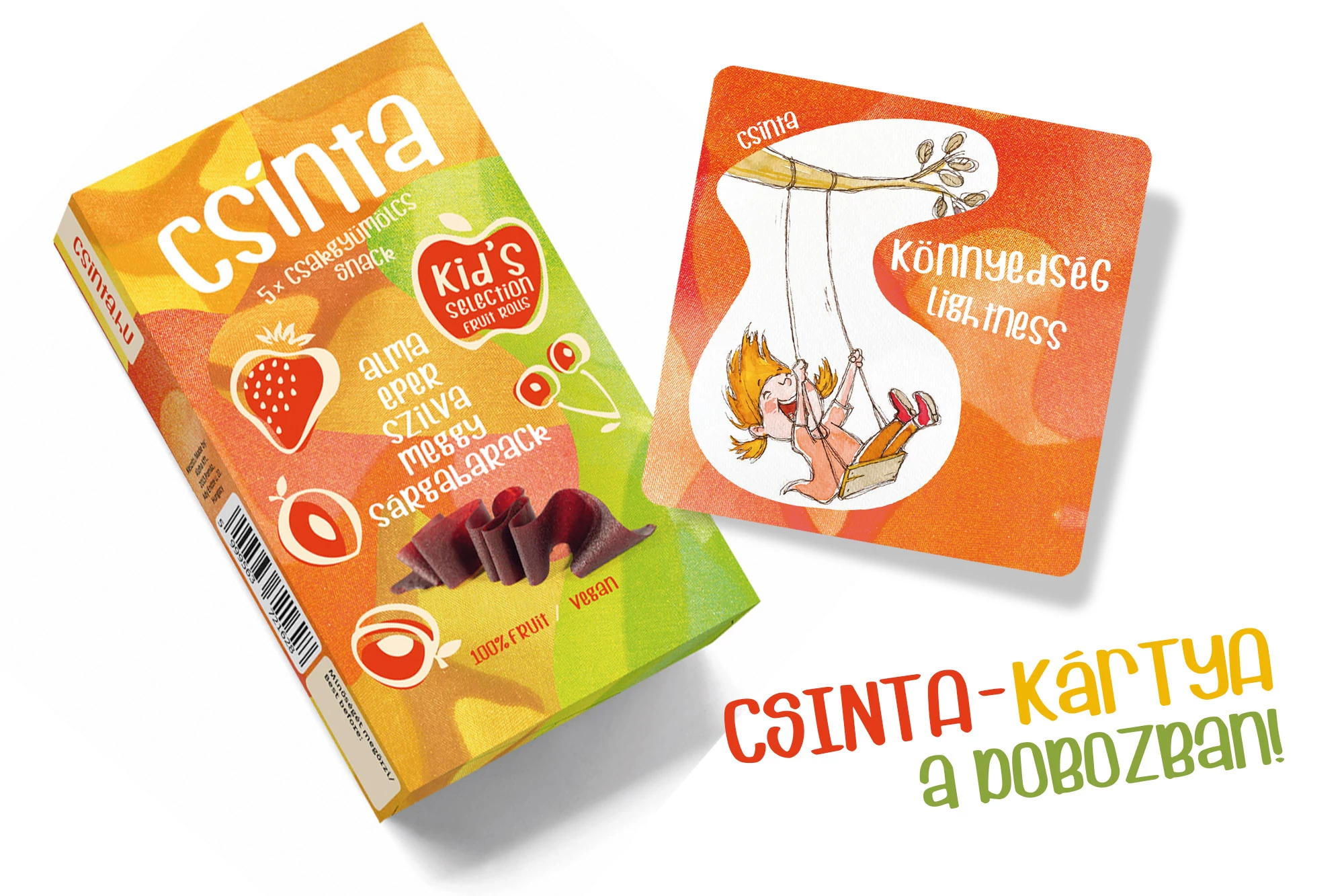 Csinta kids válogatás 5db-os (vegyes) 60 g