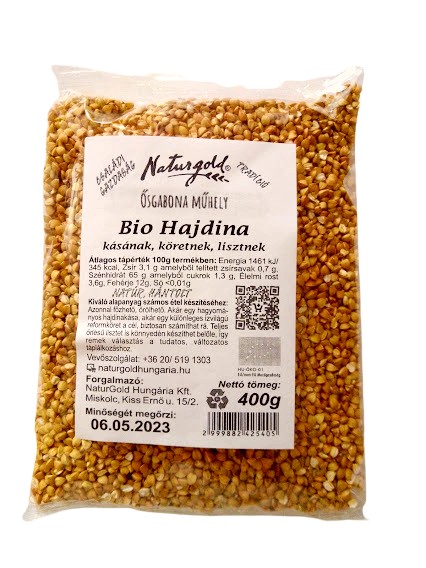 Naturgold bio hajdina főzésre, sütésre 400 g