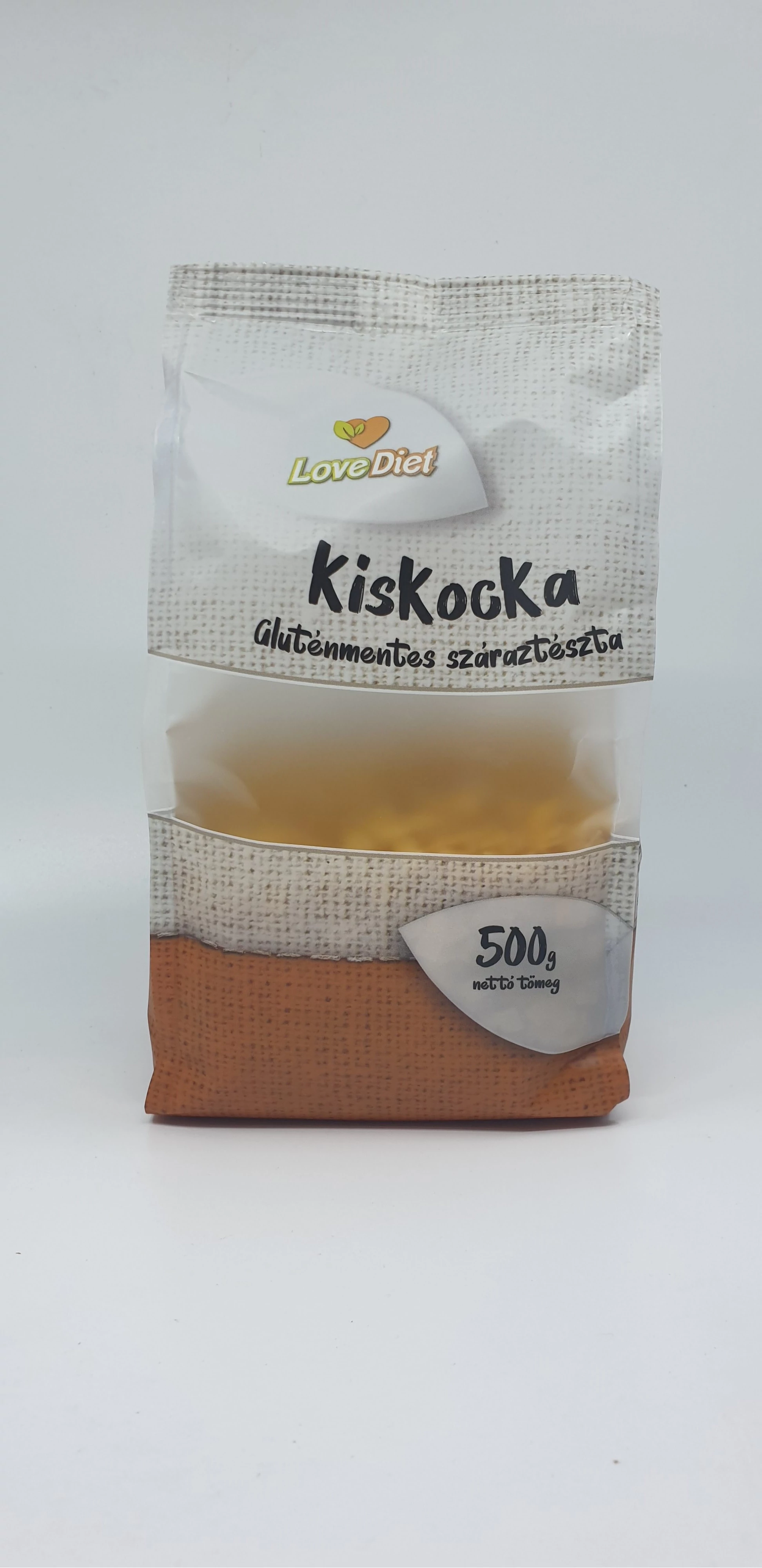 Lovediet gluténmentes száraztészta kiskocka 500 g