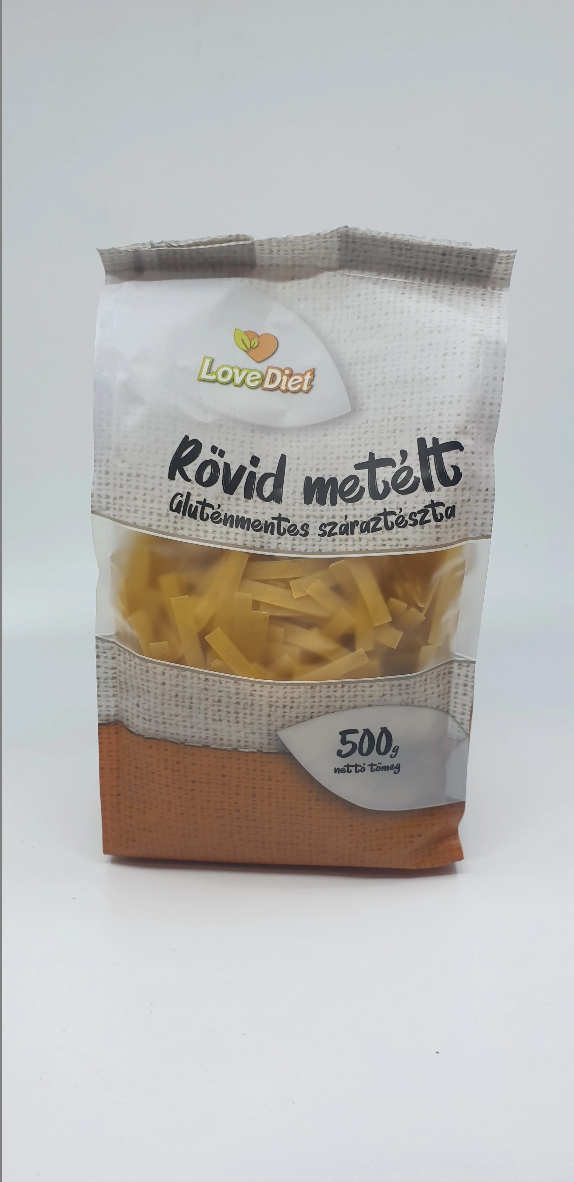 Lovediet gluténmentes száraztészta rövid metélt 500 g