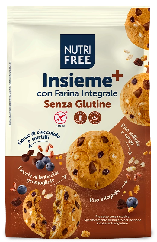 Nf insieme+ keksz puffasztott rizs, csíráztatott lencse, áfonya 250 g