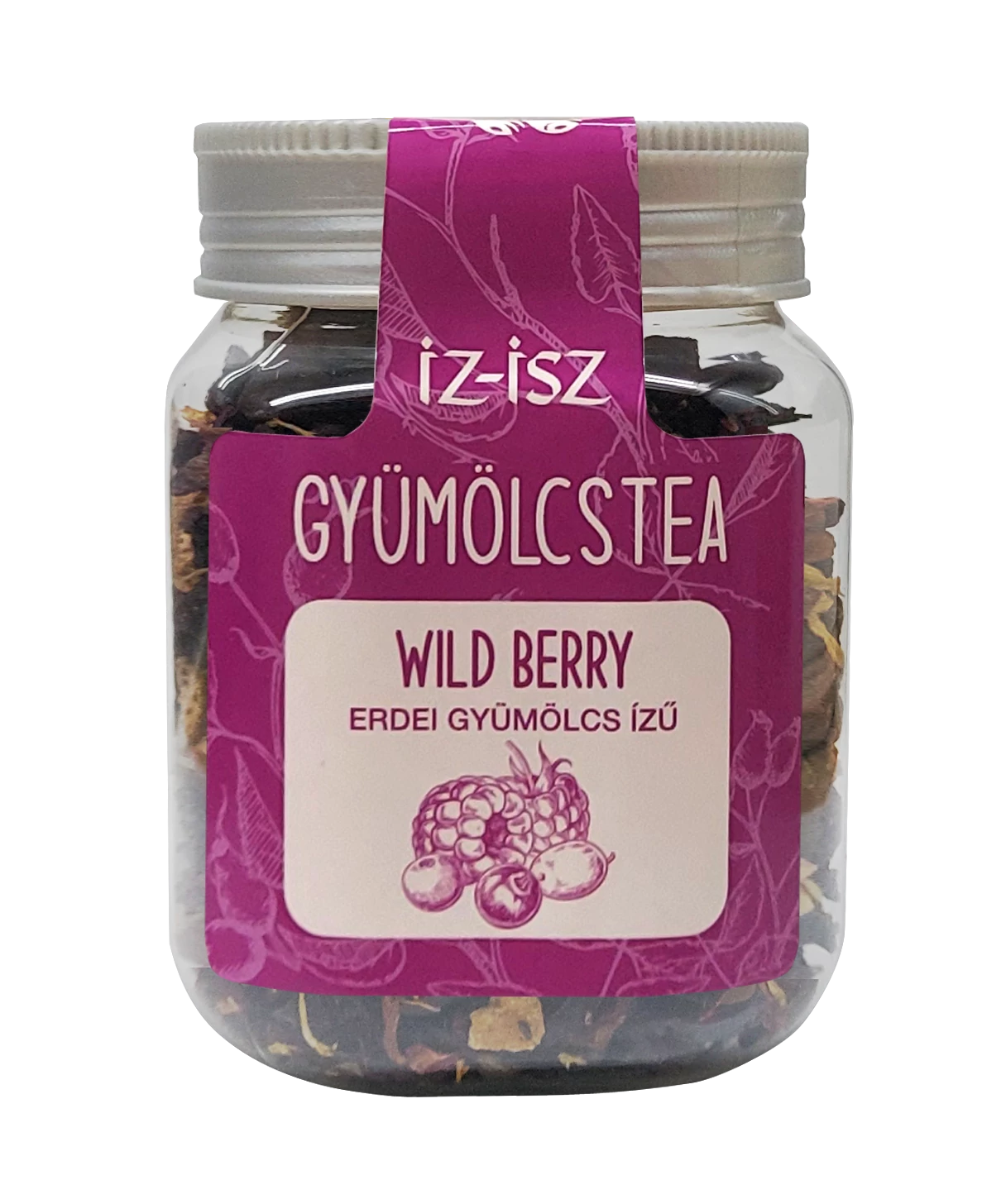 Íz-isz gyümölcstea erdei gyümölcs ízű 120 g