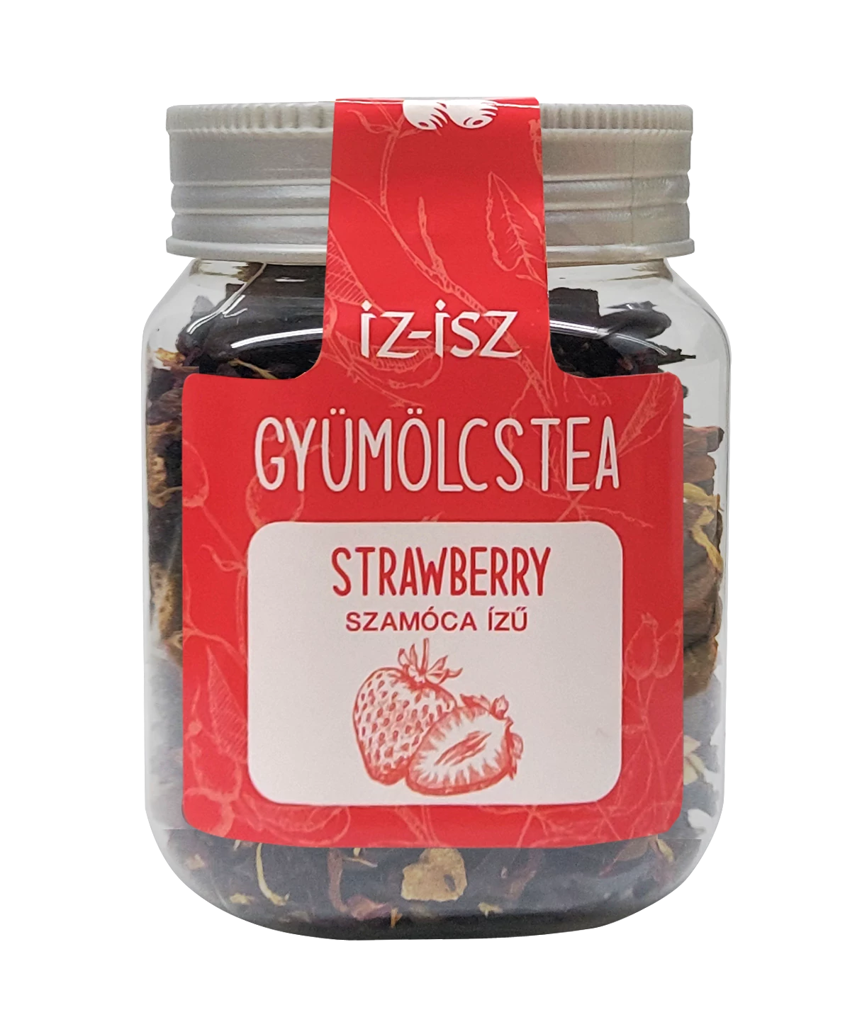 Íz-isz gyümölcstea szamóca ízű 120 g