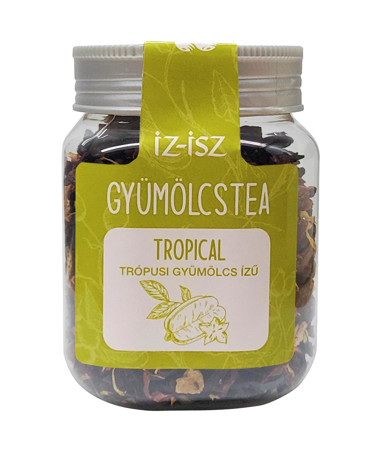 Íz-isz gyümölcstea trópusi gyümölcs ízű 120 g