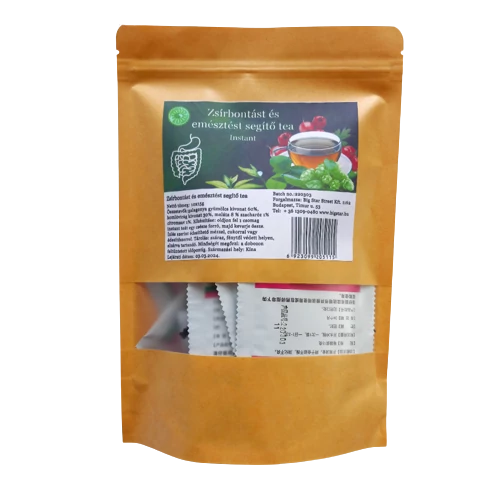 Sun Moon zsírbontást és emésztést segítő instant tea 10x15g 150 g