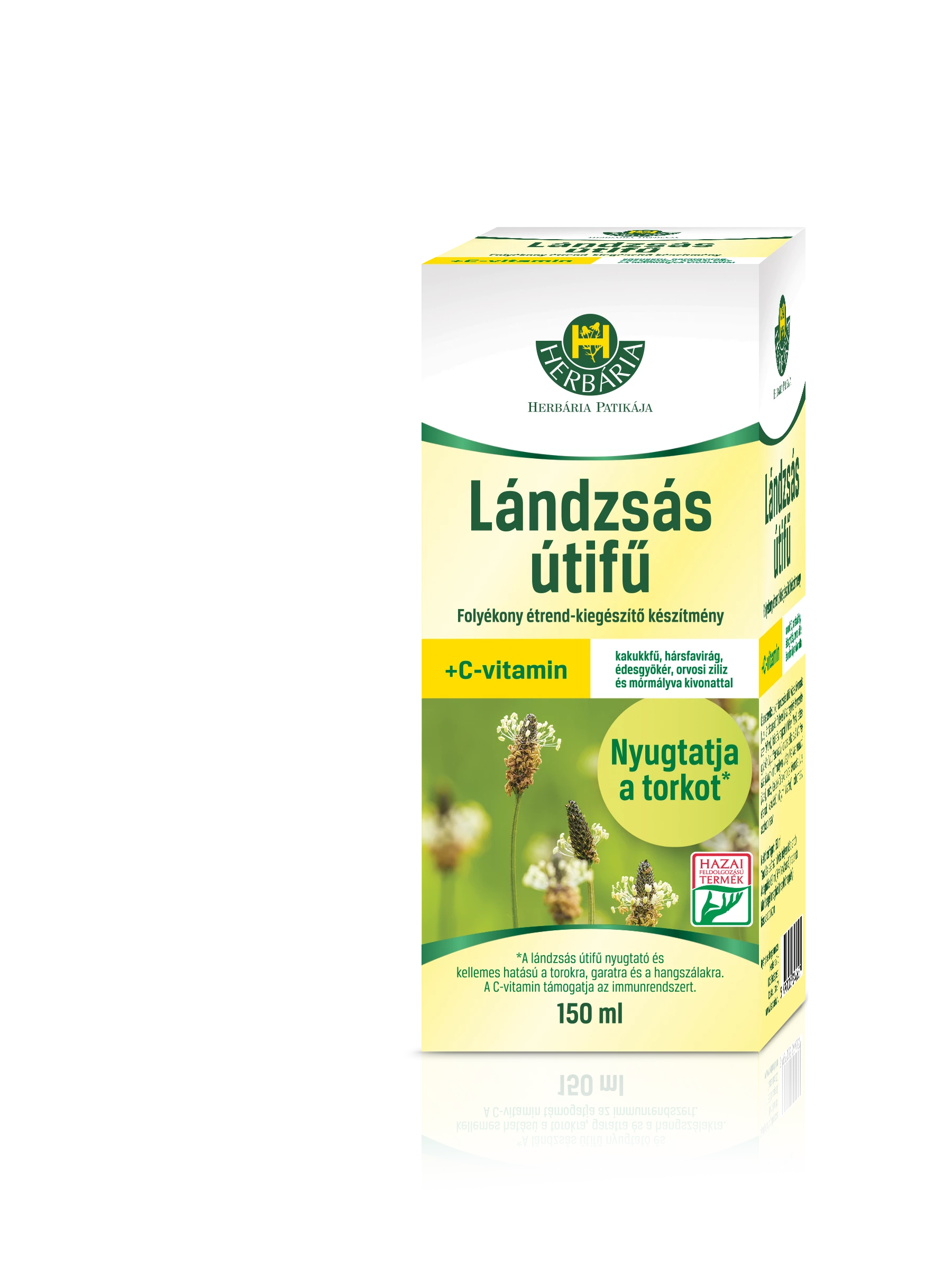 Herbária lándzsás útifű szirup 150 ml