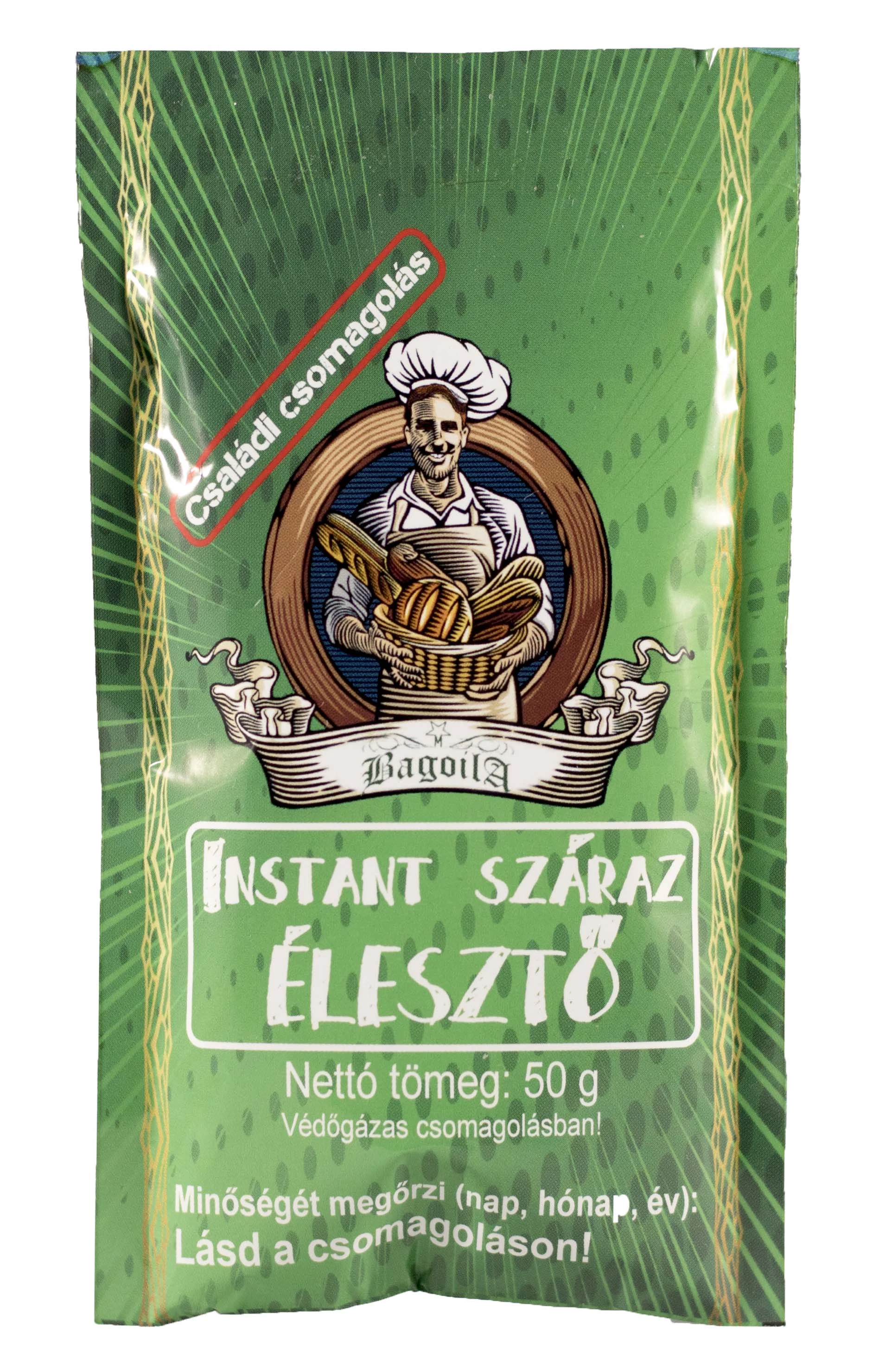 Bagoila instant száraz élesztő 50 g