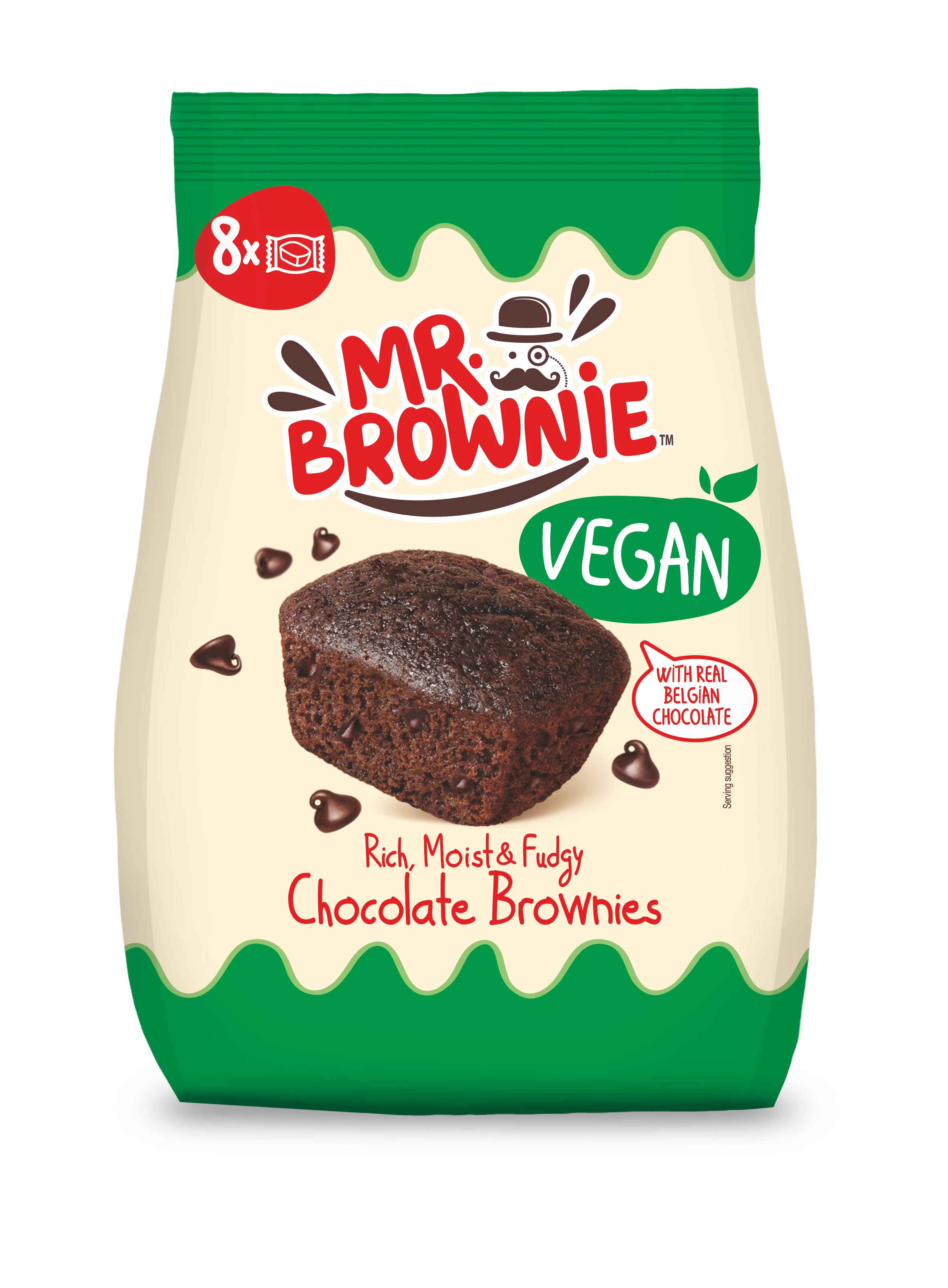 Mr. brownie vegán brownie 200 g