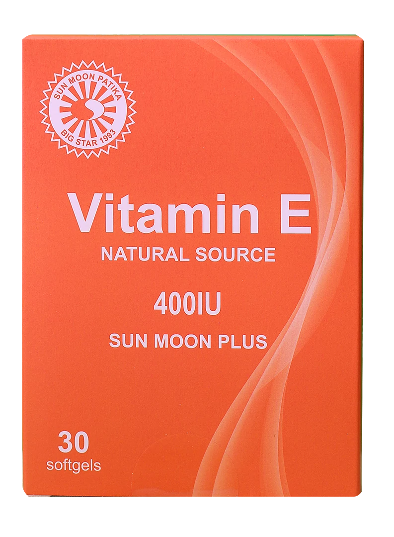 Sun Moon e-vitamin lágyzselatin kapszula emelt hatóanyag 400IU 30 db