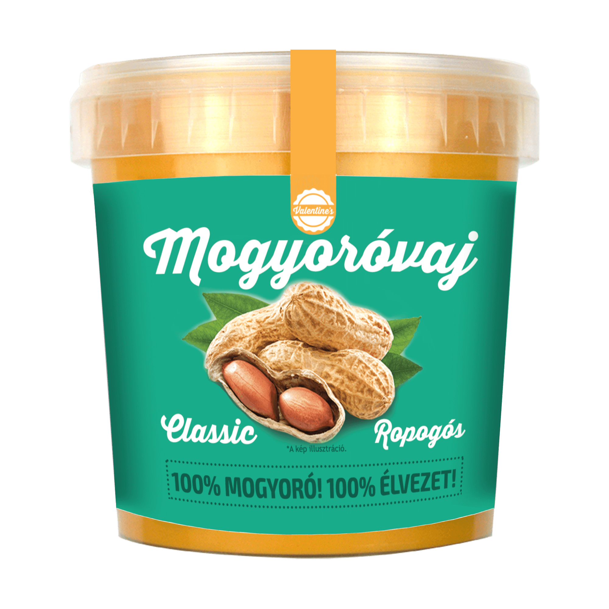 Valentines mogyoróvaj classic ropogós 800 g