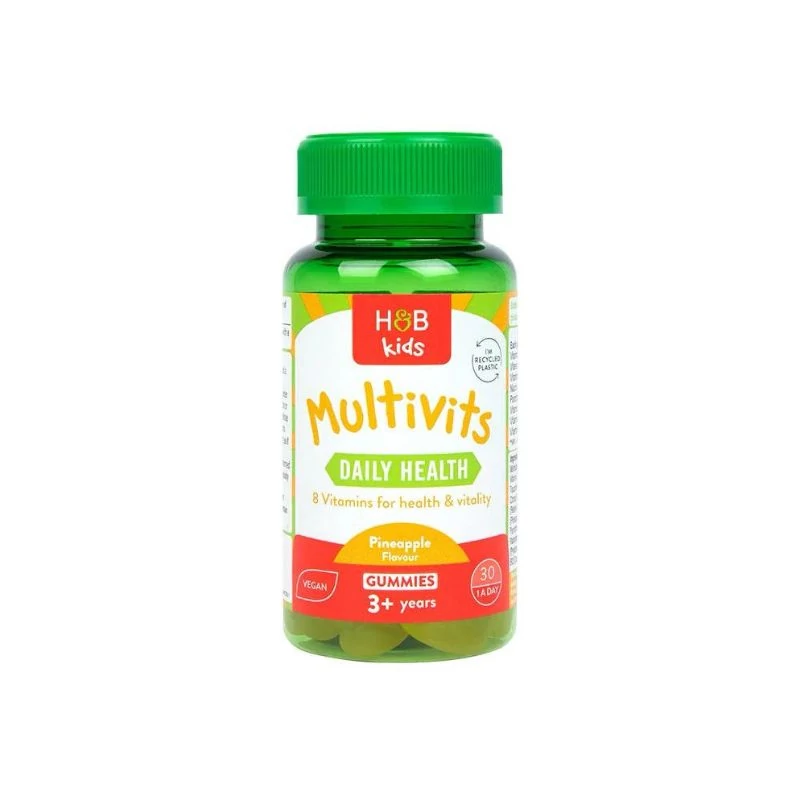 H&B gyerek 3+ multivitamin gumivitamin 30 db