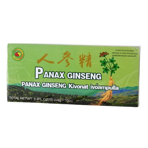 Sun Moon panax ginseng kivonat ivóampulla 10x10ml 100 ml