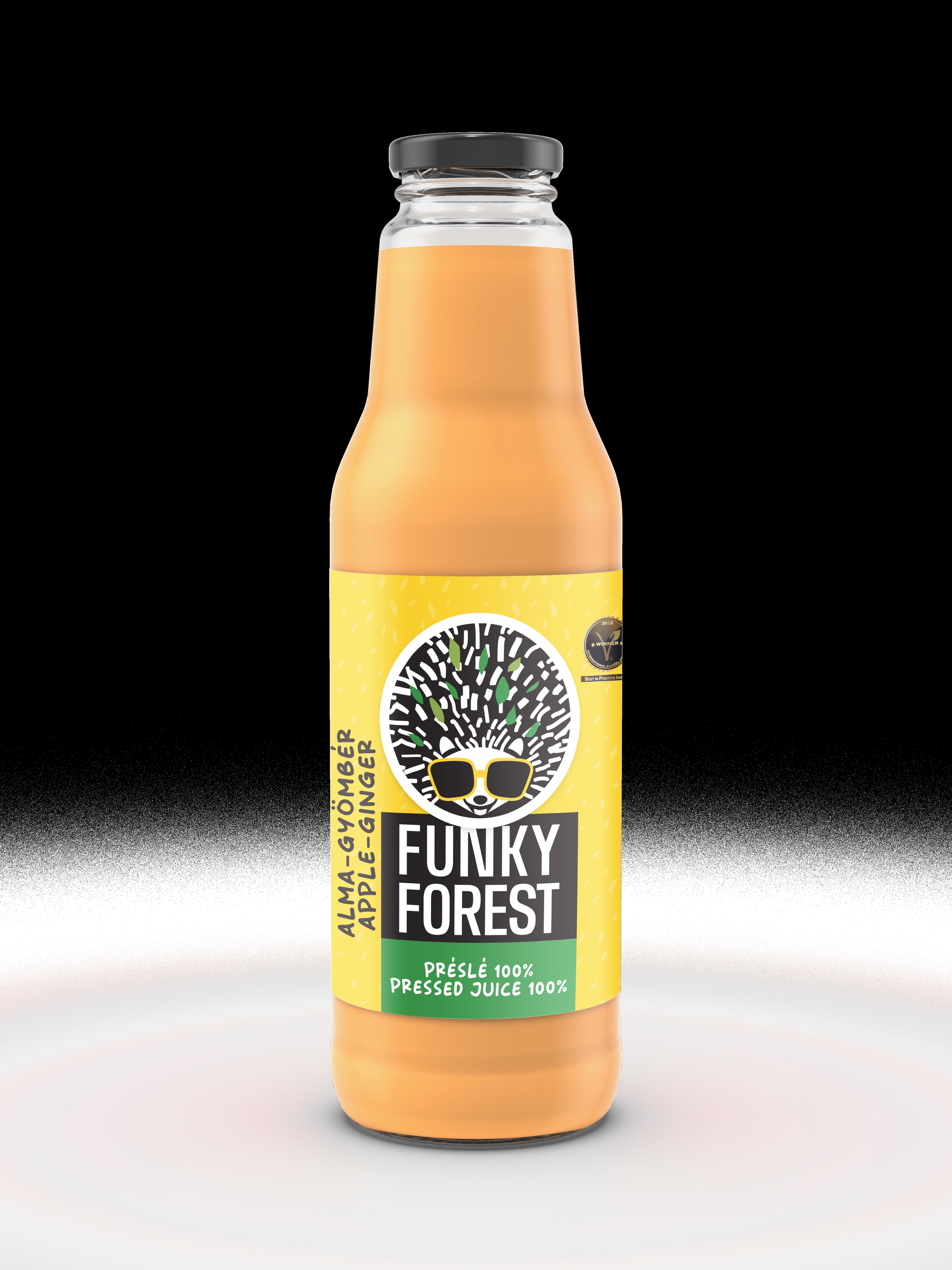 Funky Forest 100% alma-gyömbér préslé 750 ml