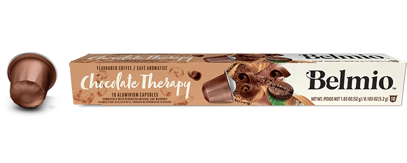 Belmio kávékapszula chocolate therapy nespresso kompatibilis 10 db