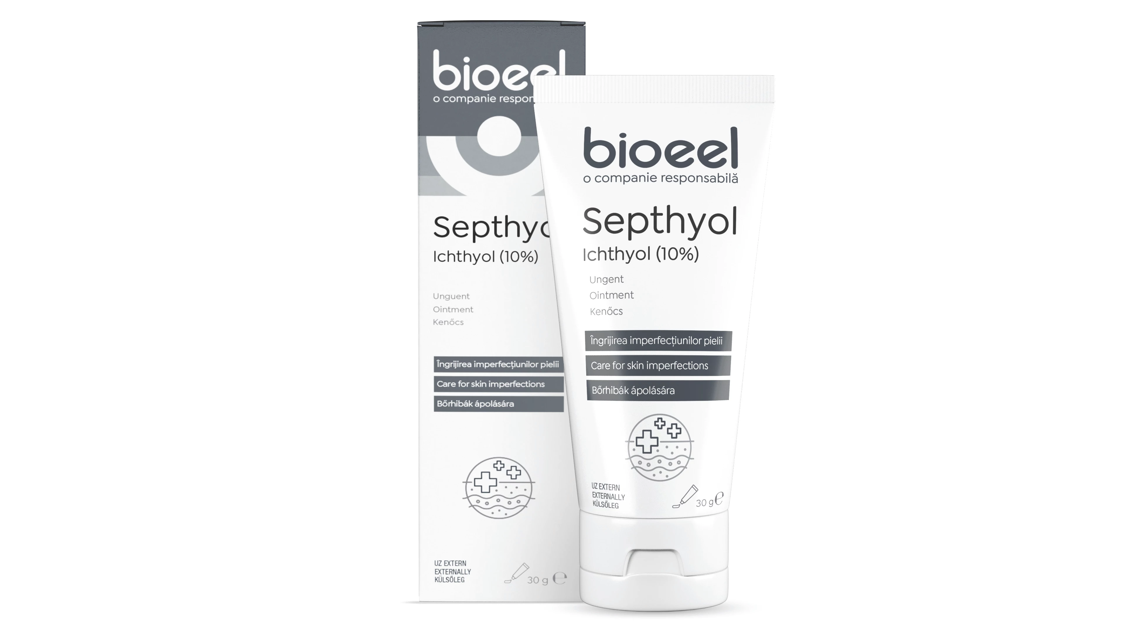 Bioeel septhyol (10% ichthyol) kenőcs 30 g