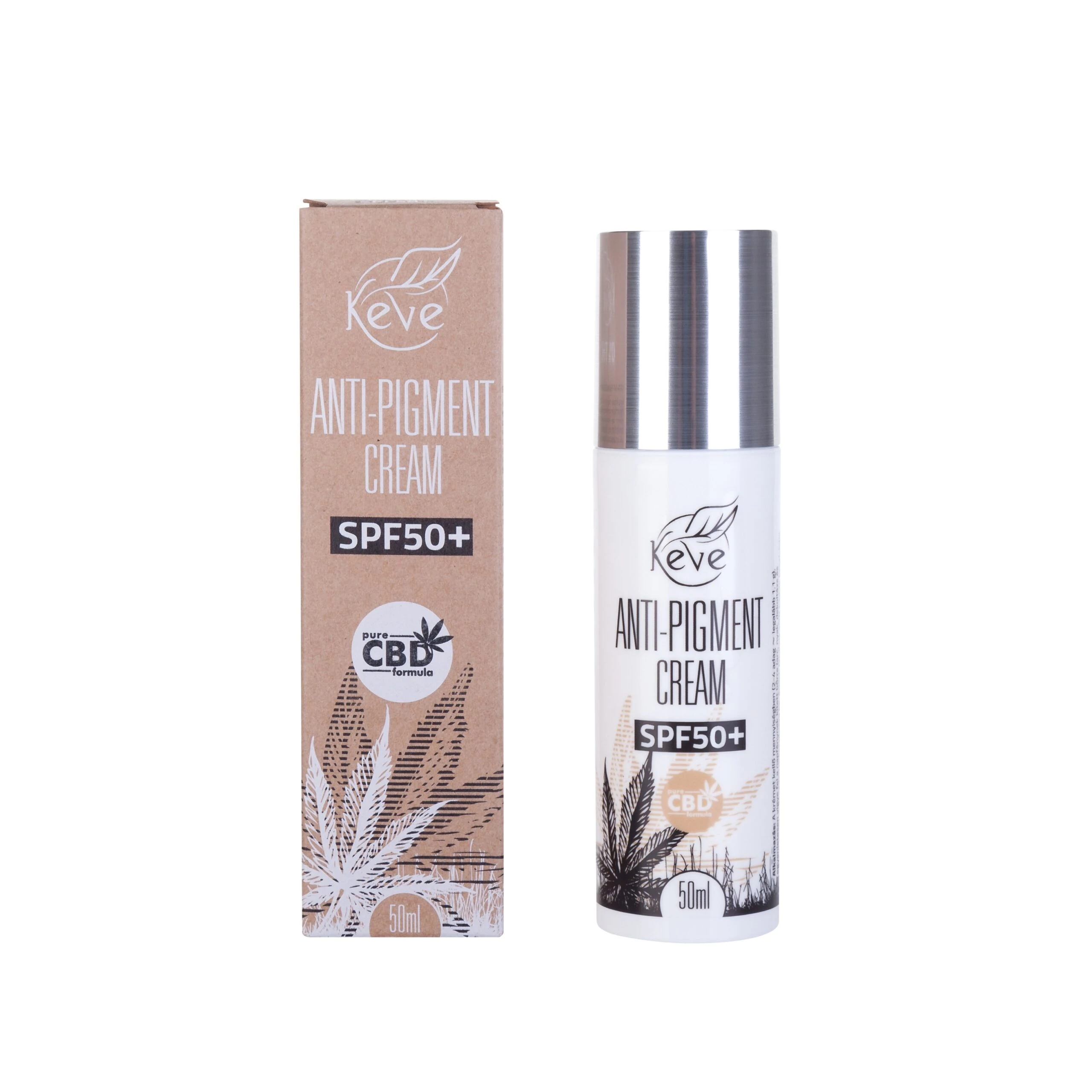 Keve cbd anti pigment krém spf50+ 50 ml