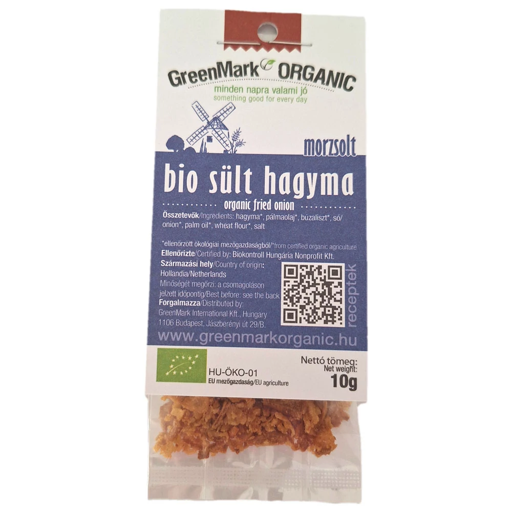 Greenmark bio sült hagyma 10 g