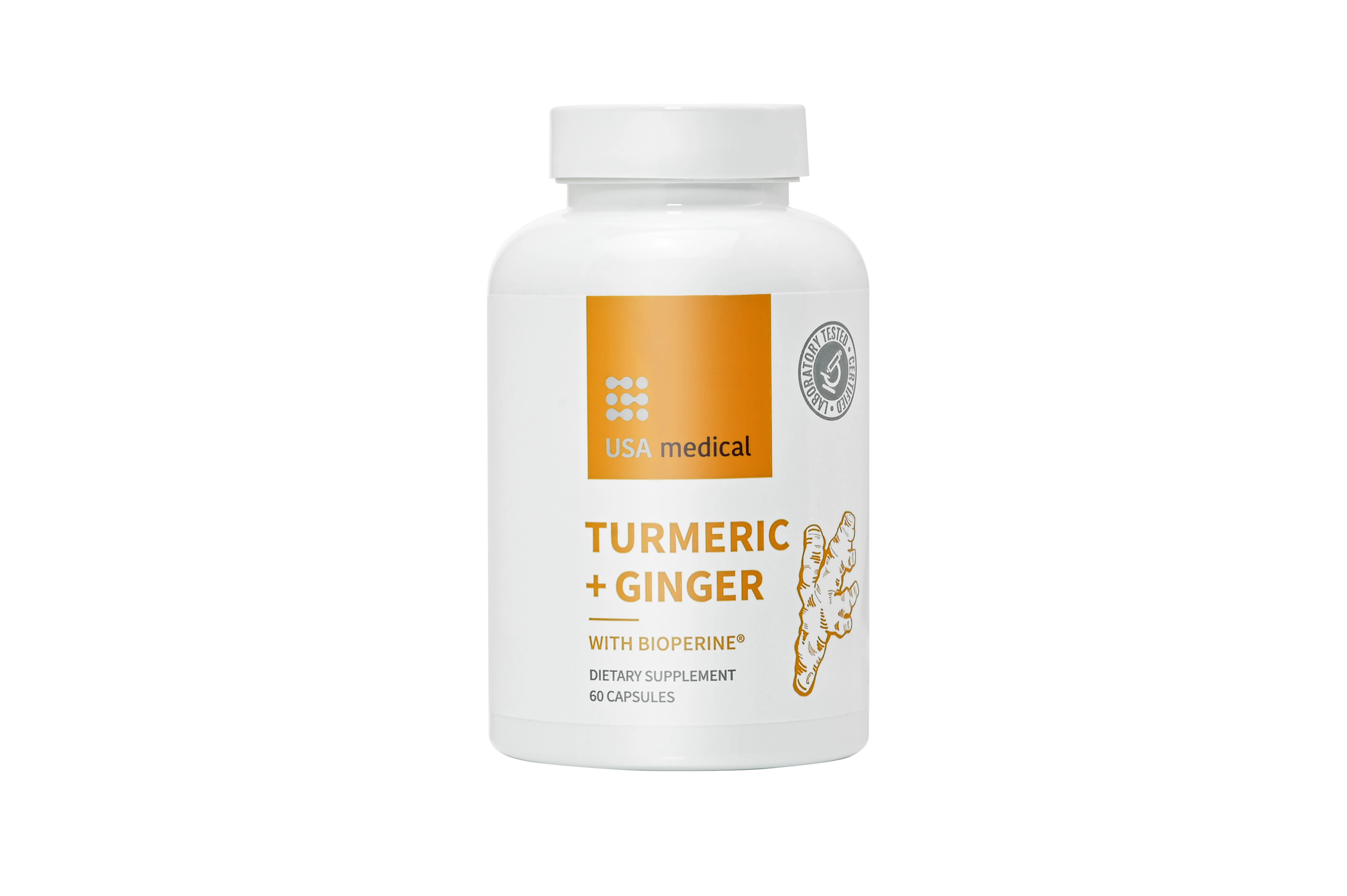 Usa Medical turmeric ginger kapszula 60 db