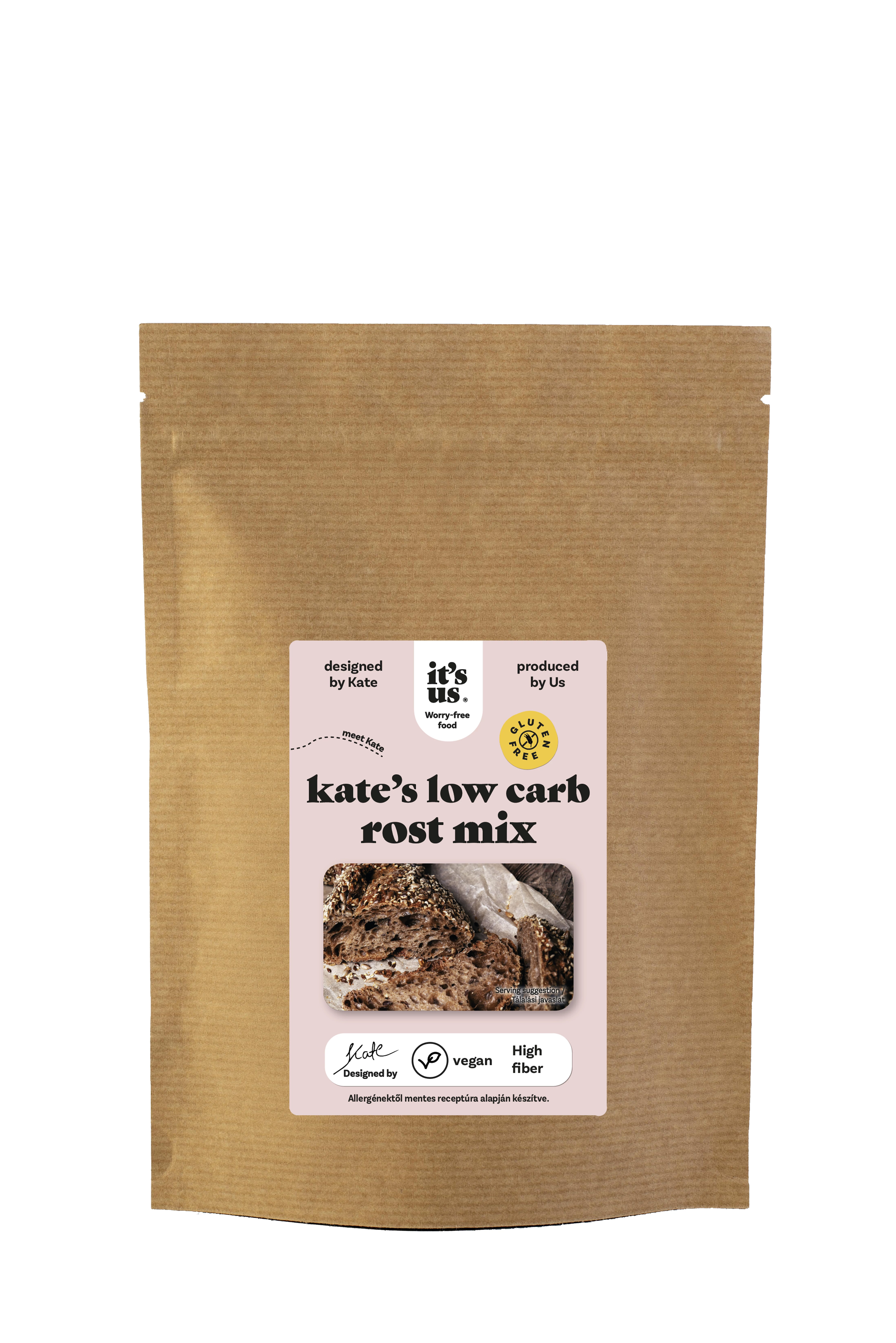 It`s us kate`s low carb rost mix gluténmentes rostkeverék 300 g