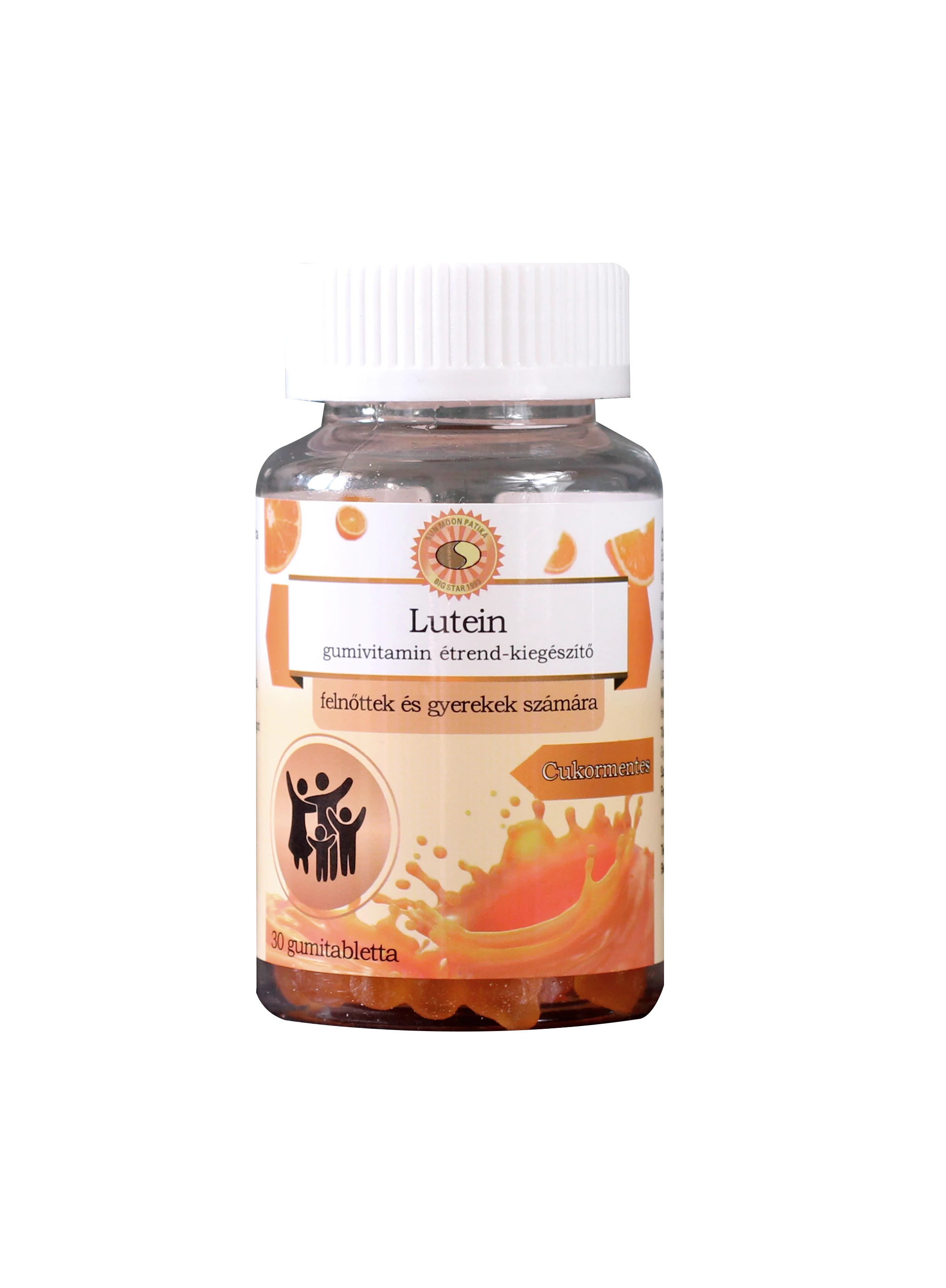 Sun Moon lutein étrend-kiegészítő gumivitamin 30 db