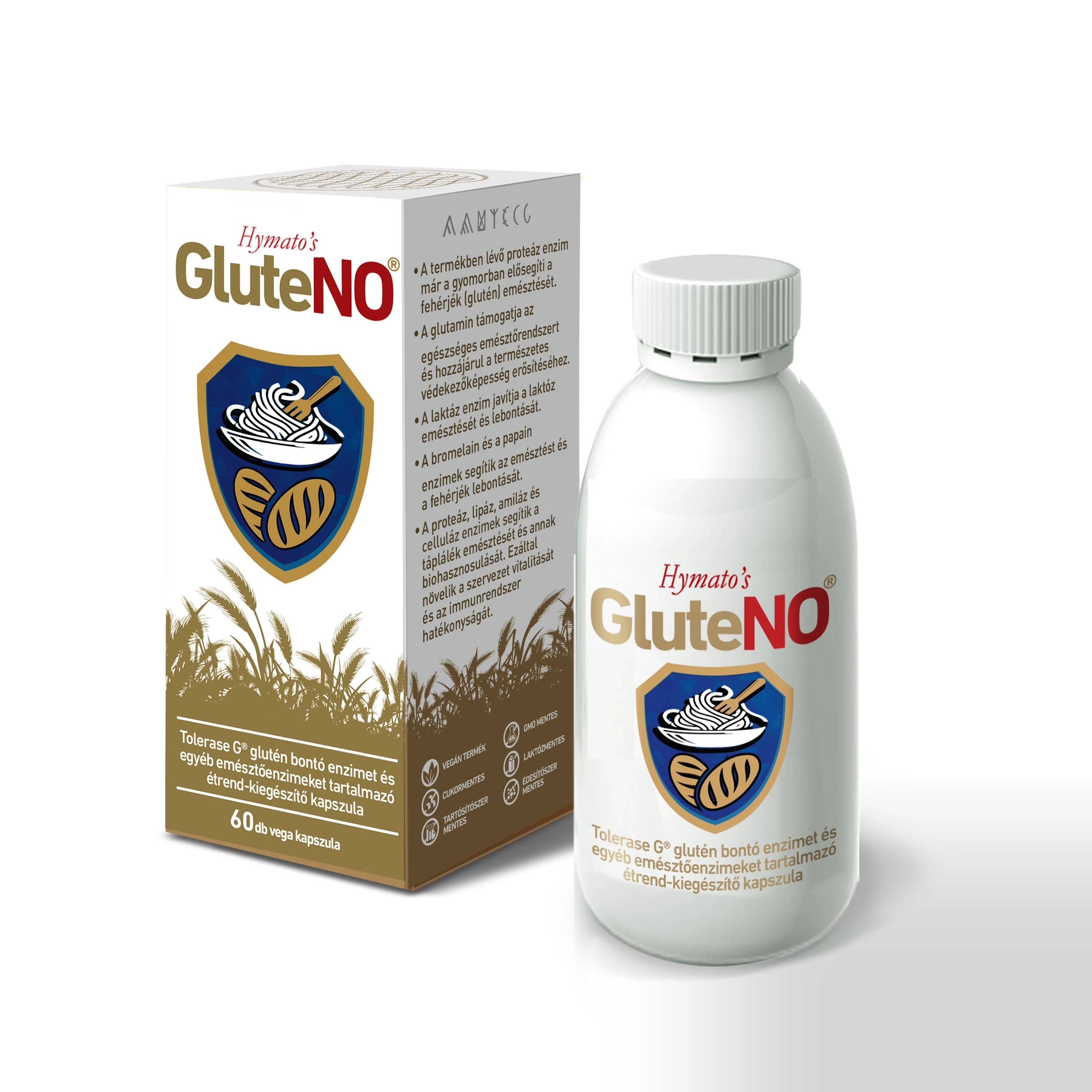 Hymato gluteno étrend-kiegészítő kapszula 60 db