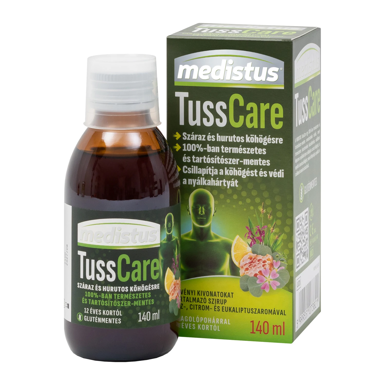 Medistus tusscare szirup felnőtt 140 ml