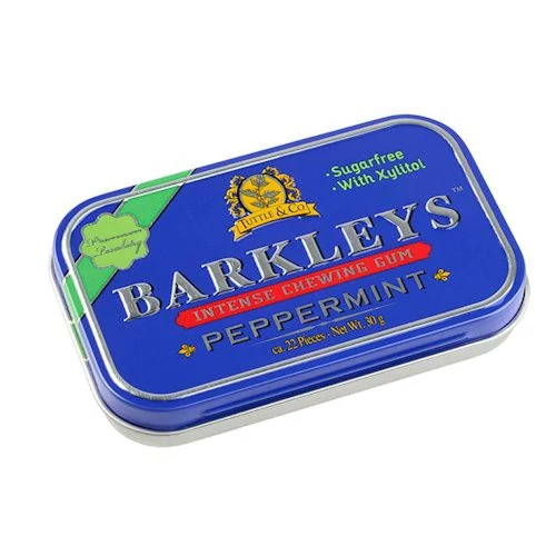 Barkleys rágó peppermint 30 g