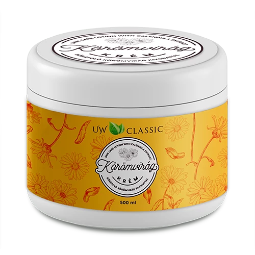 Uw classic körömvirág krém 500 ml
