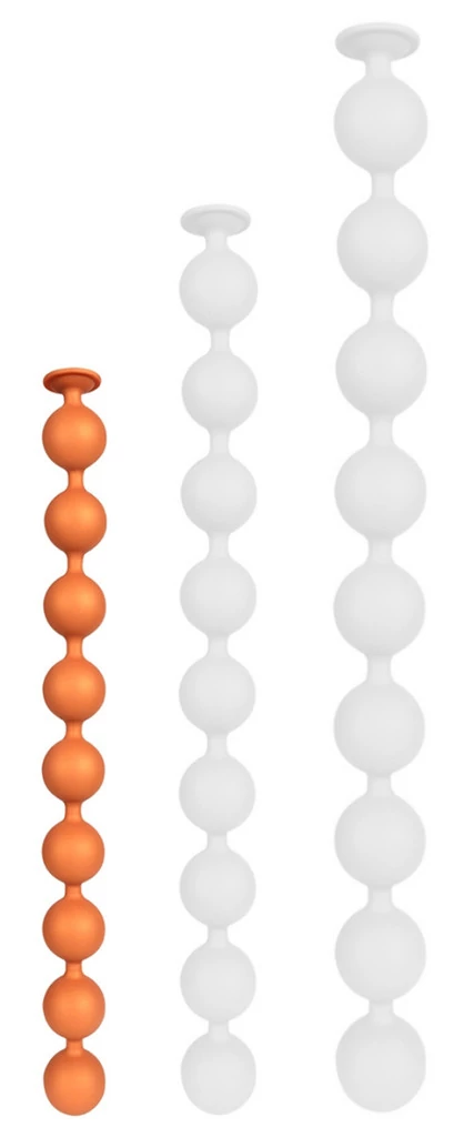 Balls Nocty S – prémium narancssárga maszturbátor 45 cm-en