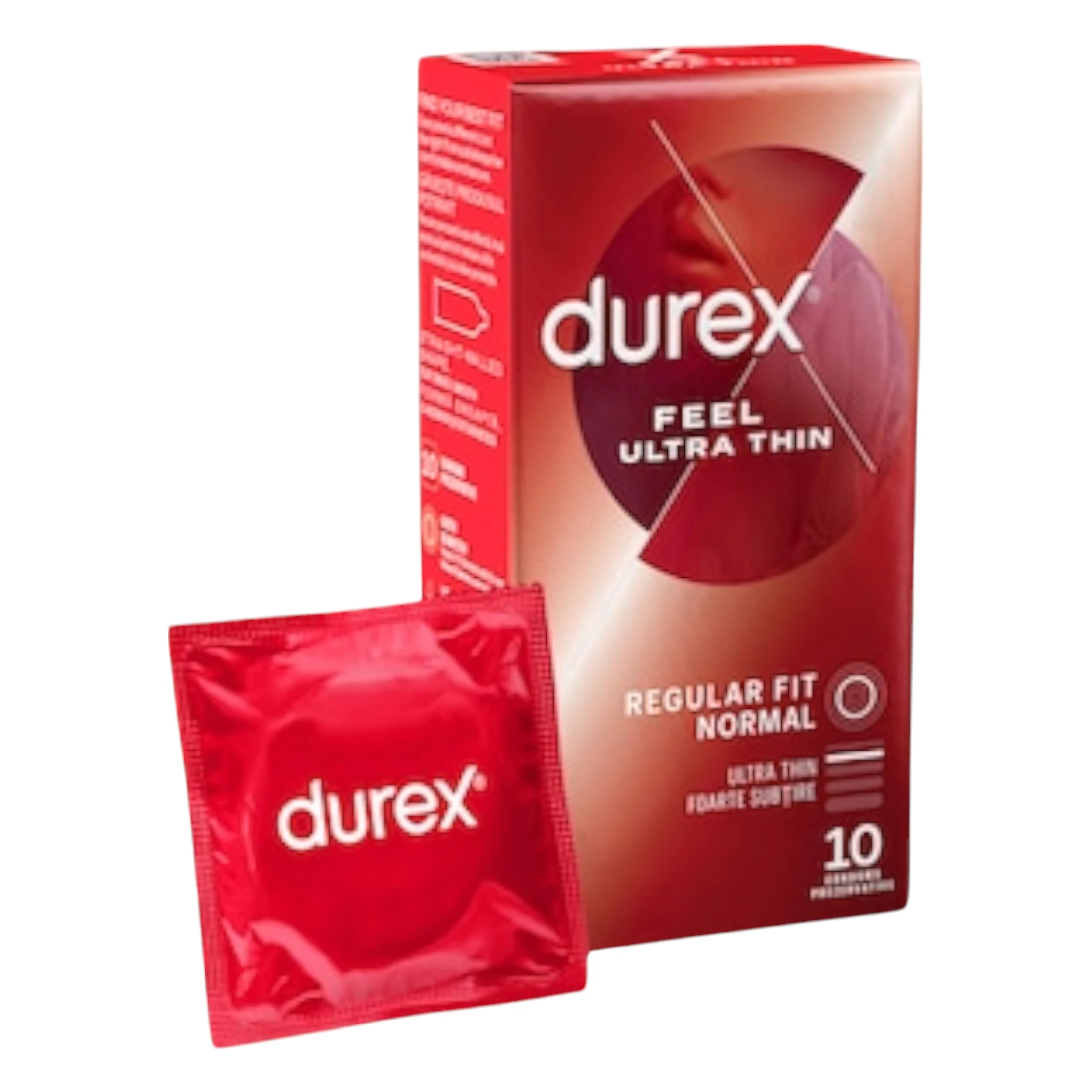 Durex Feel Ultra Thin - ultra élethű óvszer (10db)