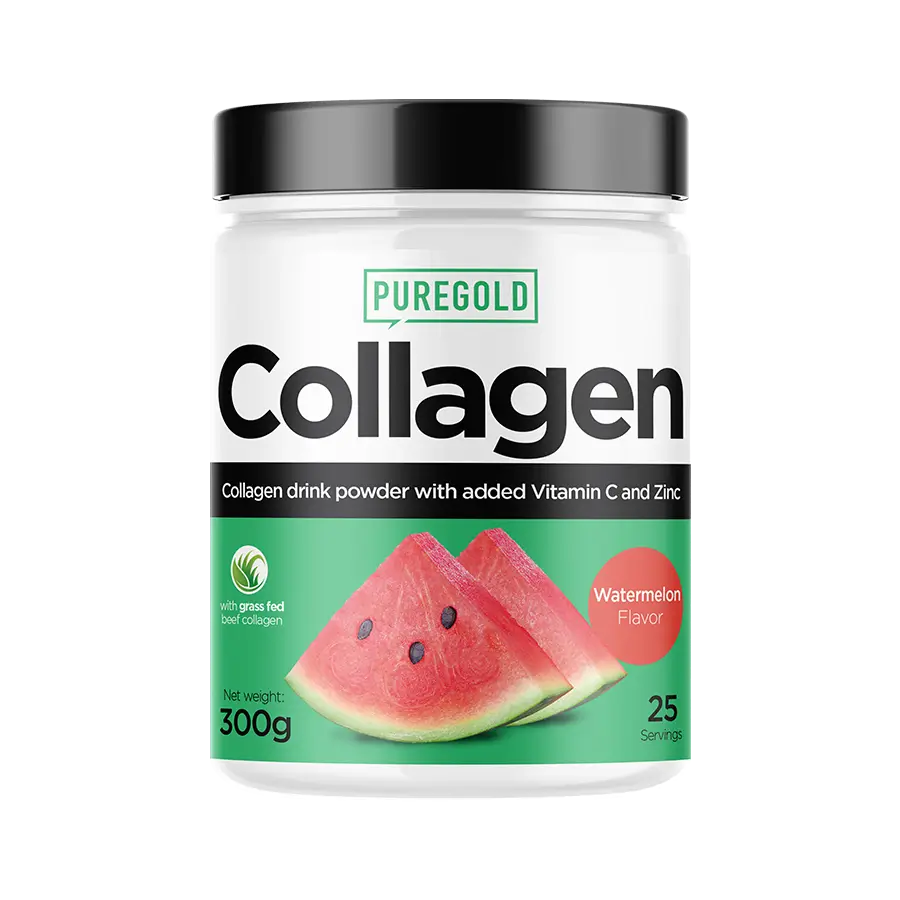 Collagen Marha kollagén italpor - Görögdinnye - 300g - PureGold