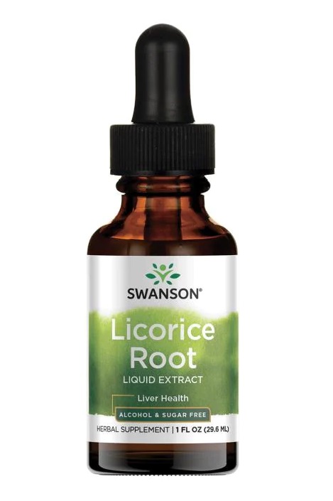 Swanson Licorice Root (Édesgyökér) Liquid Extract