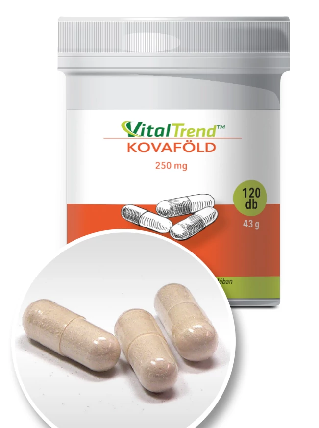 VitalTrend Kovaföld 250mg kapszula