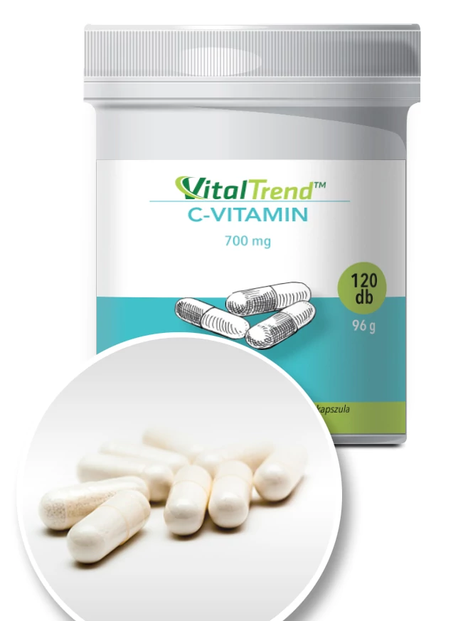 VitalTrend C-vitamin 700mg kapszula